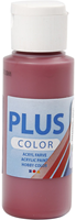 Plus Color vernice acrilica rosso antico 60 ml - vernice per hobby - asciugatura rapida