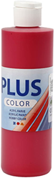 Plus Color vernice acrilica pittura hobby rosso ciliegia 250 ml - pittura