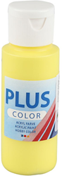 Plus Color vernice acrilica gialla - vernice per hobby 60 ml - pittura