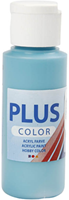Plus Color vernice acrilica turchese 60 ml - colore per hobby bambini e adulti