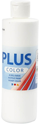 Plus Color vernice acrilica bianca 250 ml - pittura per hobby e fai da te