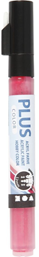 Plus Color marker fucsia - pennarello vernice per hobby creativi