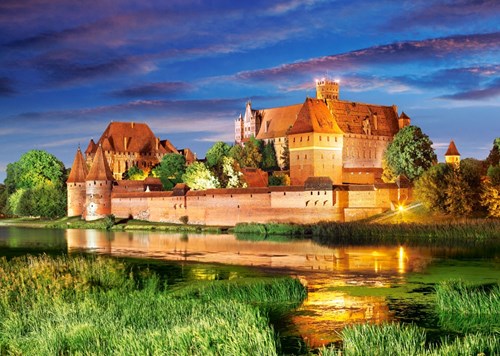 Castorland puzzle Castello di Malbork Polonia - puzzle 1000 pezzi