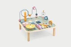 PolarB tavolo attività in legno - giocattolo multifunzione per bambini