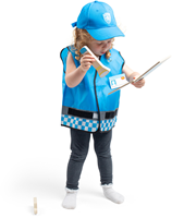 BigJigs costume da poliziotto per bambini - outfit polizia-2