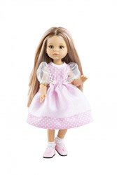Paola Reina bambola Amigas Articuladas Miriam - bambola 32cm con capelli
