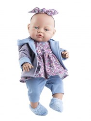 Paola Reina bambola bebè giacca 42cm - giocattolo bambola vinile