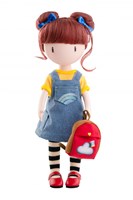 Santoro bambola Gorjuss Where I am 32cm - bambola da gioco con accessori
