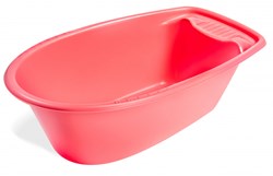 Heless vasca da bagno bambole giocattolo rosa 40,5cm plastica