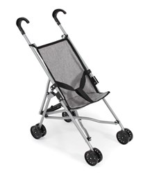 Bayer Chic 2000 passeggino per bambole jeans grigio buggy leggero giocattolo