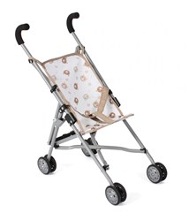 Bayer Chic 2000 passeggino per bambole Roma - buggy per bambole - motivo orsetti beige
