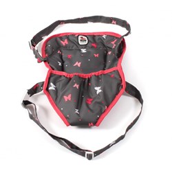 Bayer Chic 2000 marsupio per bambole - accessorio bambola farfalla corallo
