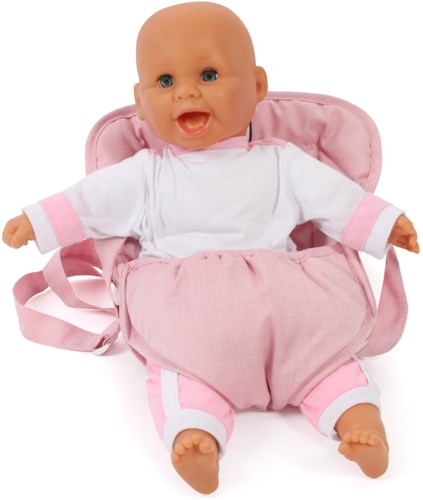 Bayer Chic 2000 marsupio per bambole rosa chiaro - accessorio bambole rosa-2