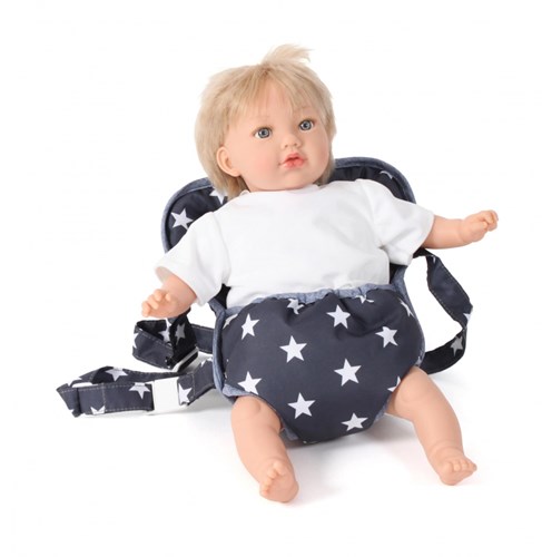 Bayer Chic 2000 marsupio per bambole navy stelle accessorio bambola-2