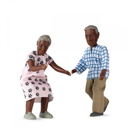 Lundby personaggi casa delle bambole nonni Billie - set giocattolo casa delle bambole