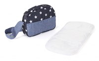 Bayer Chic 2000 borsa cambio bambola navy stelle set cura-2
