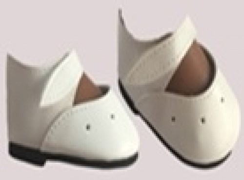 Paola Reina Scarpe per bambole bianche con cinturini, soy tu