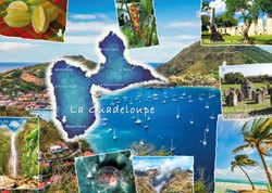 Nathan Postcard From Guadeloupe - 1000 Teile