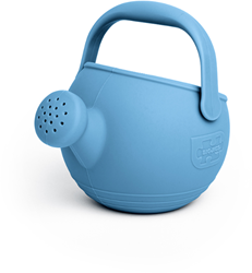 Bigjigs annaffiatoio in silicone - Azzurro - Giocattolo per esterno e bagno