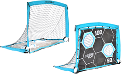 PrecisionPLAY porta da calcio pop-up 2in1 con rete bersaglio 4x3 ft portatile