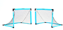 PrecisionPLAY porte da calcio pieghevoli set 2 - 92x61x61 cm - portatili