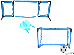 PrecisionPLAY set calcio e tennis - kit sportivo 2-in-1 per bambini