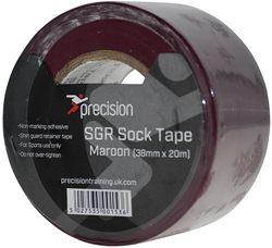 Precision nastro per calze sport 38mm bordeaux 5 rotoli - presa forte