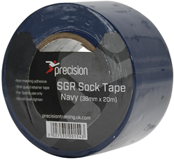 Precision nastro per calze sport 38mm blu navy 5 rotoli - nastro per sport