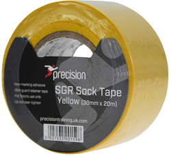 Precision nastro per calze sport giallo 38mm x 20m confezione da 5 rotoli