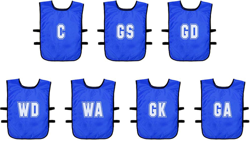 Precision casacche allenamento netball - mesh bibs adulti giovani