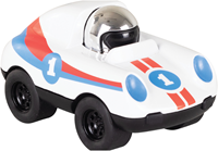 Tiger Tribe auto giocattolo Presto Racers Ace bianca - macchina da corsa giocattolo