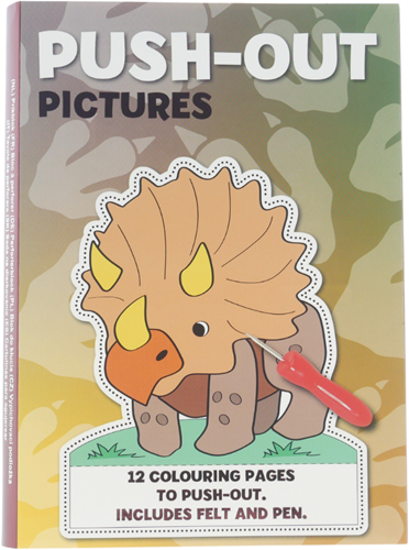 Wins Holland set creativo blocco da forare dinosauro con 12 disegni A6