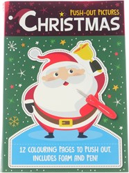 Wins Holland blocco punzonatura Babbo Natale giocattolo educativo 15x21x1,5 cm