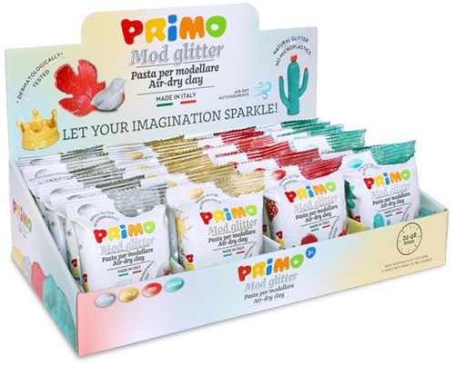 Primo set pasta modellabile - 24 pezzi 250g 4 colori gioco creativo