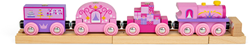 BigJigs trenino in legno principessa set ferroviario giocattolo per bambini