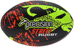 Precision pallone da rugby Street Mania misura 4 - giocattolo multicolore