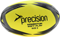 Precision pallone rugby soft play misura 3 - schiuma leggera per bambini