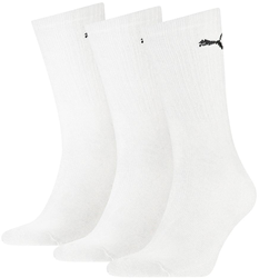 Puma calzini sportivi bianchi 3 paia - calze crew comode uomo