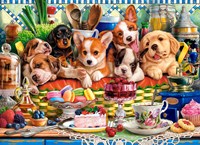 Castorland puzzle Puppies Dessert - 300 pezzi di divertimento