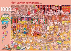 Puzzelman I maiali del puzzle - Marc De Vos (1000)