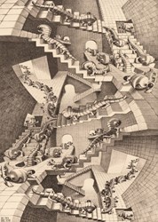 Puzzelman Il trappenhuis - M.C. Escher (1000)