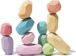 Ocamora giocattolo educativo Teniques 12 pezzi multicolore