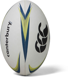 Pallone da rugby Canterbury Mentre Bianco / Lime / Blu 5