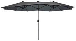 Parasol Marbella 450x270cm antraciet