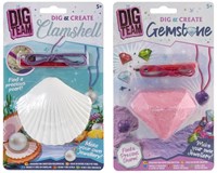 Grafix set scavo conchiglia gemma giocattolo scoperta