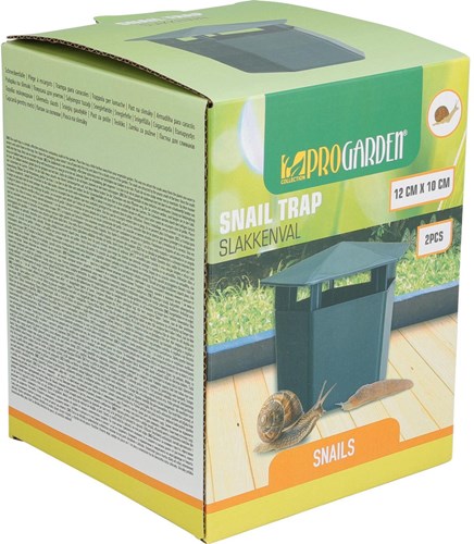 ProGarden acchiappa lumache verde set di 2 accessori da giardino