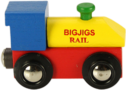 Bigjigs Locomotiva del treno delle lettere