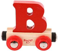 Bigjigs Treno delle lettere B