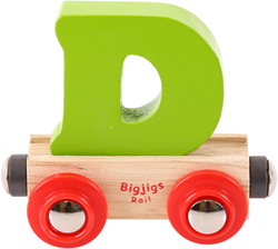 Bigjigs Lettera Treno D