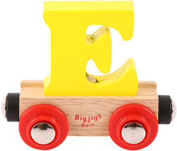 Bigjigs lettera treno E